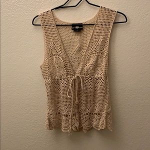 CUTE BOHO short sleeve sweater